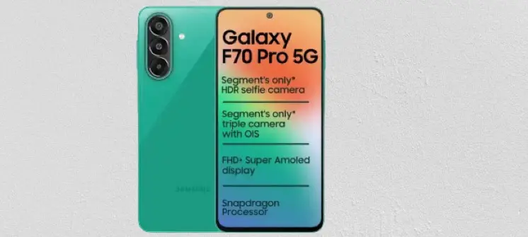 Samsung Galaxy F70 Pro 5G स्मार्टफोन